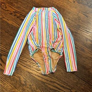 Old navy one piece rash guard, size 3T.